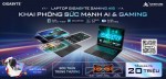 [CTKM GIGABYTE]: LAPTOP GAMING A16 - KHAI PHÓNG SỨC MẠNH AI & GAMING