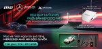 [CTKM MSI]: Mua MSI phiên bản Mercedes AMG - Nhận ngay quà tặng độc quyền