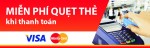Thông báo miễn phí 100% khi quẹt thẻ thanh toán  