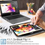 ZenBook Flip 14 (UX461) laptop gập xoay mới với hiệu năng mạnh mẽ chính thức ra mắt tại Việt Nam