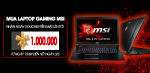 MUA MSI TẶNG VOUCHER LÊN TỚI 1.000.000Đ