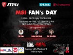 MSI FAN'S DAY - DEAL SỐC TỪ AN KHANG COMPUTER 