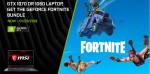 Khuyến mãi Bundle Game Fortnite khi mua Laptop MSI