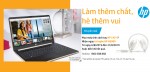Mua Laptop HP nhận tai nghe HP Stereo trị giá 390.000VNĐ