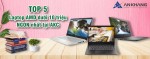 Top 5 laptop AMD dưới 10 triệu ngon nhất tại AKC