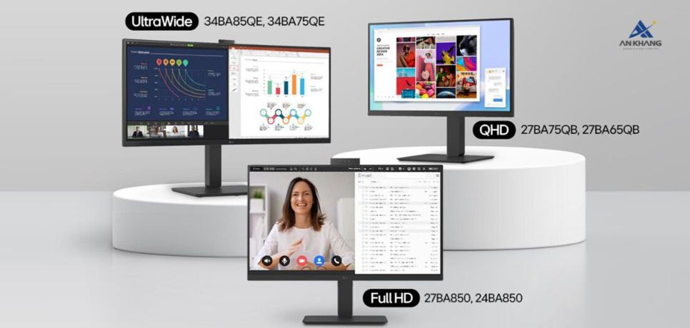 LG Ra Mắt Dòng Màn Hình Văn Phòng Mới - Tối Ưu Hiệu Suất và Trải Nghiệm Người Dùng