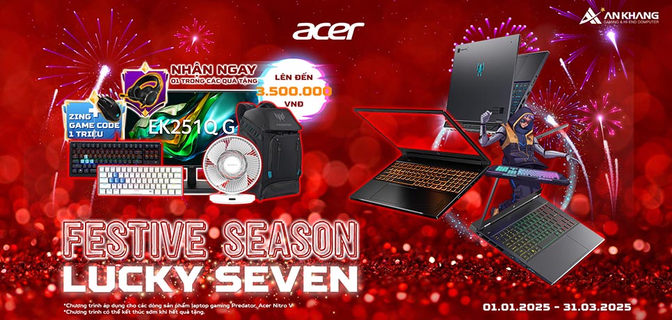 CTKM ACER: FESTIVE SEASON - LUCKY SEVEN