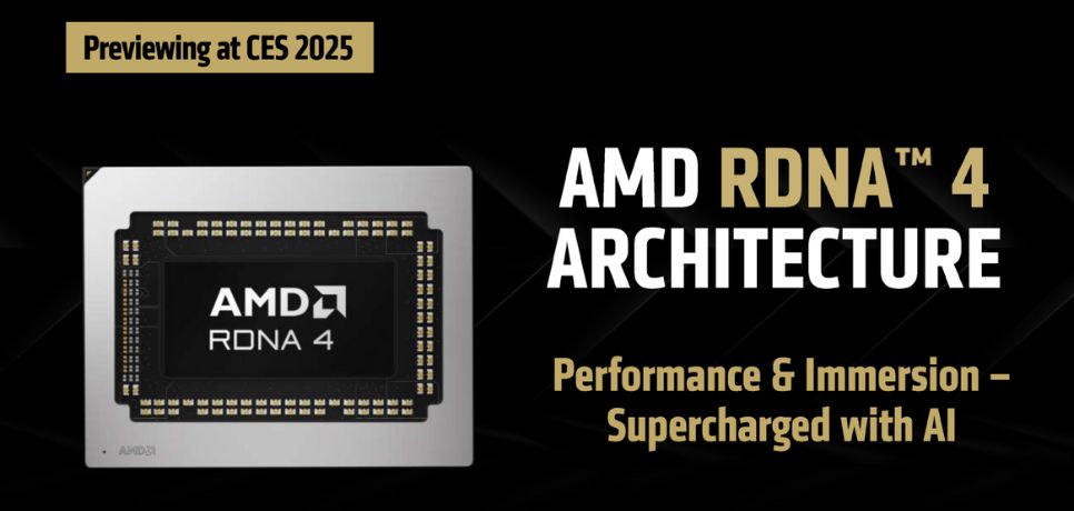 [CES 2025] AMD giới thiệu RDNA 4 và FSR 4 - Đối đầu trực diện với NVIDIA