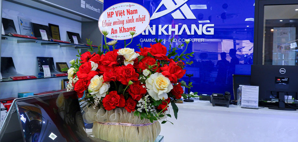 An Khang Computer – Tri ân những lời chúc mừng, khẳng định giá trị hợp tác trong dịp sinh nhật 16 tuổi