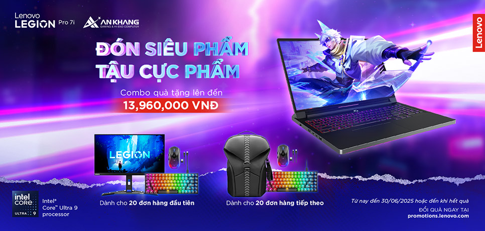 CTKM LENOVO: ĐÓN SIÊU PHẨM, TẬU CỰC PHẨM