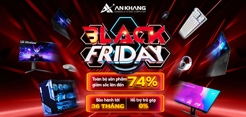 CTKM AKC: BLACK FRIDAY 2025: ĐỪNG ĐỂ DEAL RƠI! - GIẢM SỐC TỚI 74%