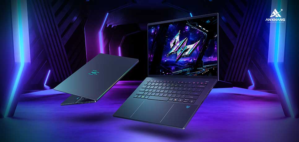 Predator Triton 14 AI - Laptop gaming cao cấp với vật liệu tản nhiệt Graphene TIM kết hợp card đồ họa RTX 5070