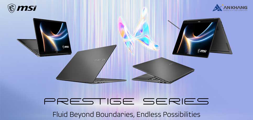 MSI Tái Định Nghĩa Laptop Doanh Nhân Cao Cấp Với Dòng MSI Prestige 2026 Mới