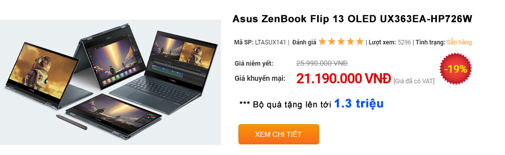 Asus-ZenBook-Flip-13-OLED-UX363EA-HP726W-i5gen11-ram8g-ssd512