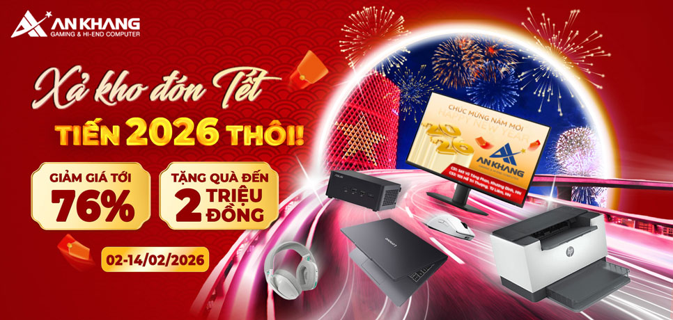 CTKM AKC: Xả kho đón Tết - TIẾN 2026 THÔI!