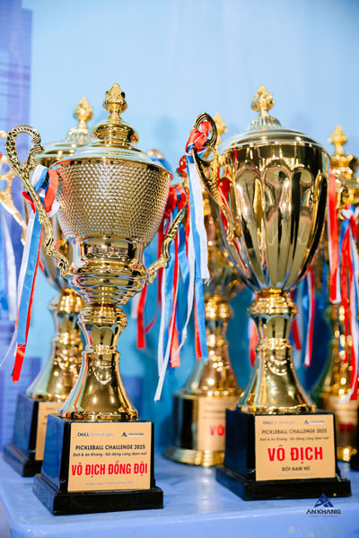 Những chiếc cúp Vô địch, Á quân, Giải Ba xứng đáng đã tìm được chủ nhân. Đây là thành quả ngọt ngào cho tinh thần 