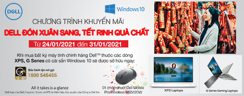 DELL ĐÓN XUÂN SANG, TẾT RINH QUÀ CHẤT