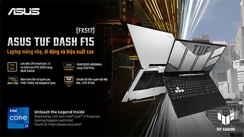 Review Laptop Asus Gaming TUF DASH F15 (FX517ZC) 2022