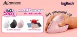 CTKM Logitech: MUA LIFT TẶNG NGAY LÓT CHUỘT CAO CẤP