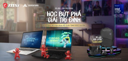 MSI BACK TO SCHOOL 2026: HỌC BỨT PHÁ - GIẢI TRÍ ĐỈNH