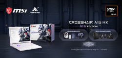 Đặt trước MSI Crosshair A16 HX MLG Edition - Nhận trọn bộ quà tặng độc quyền
