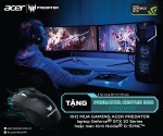 TẶNG MOUSE CESTUS 300 CHO PREDATOR LCD TÍCH HỢP G-SYNC