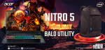 Mua Nitro 5 2020 tặng balo Gaming Utility cực ngầu