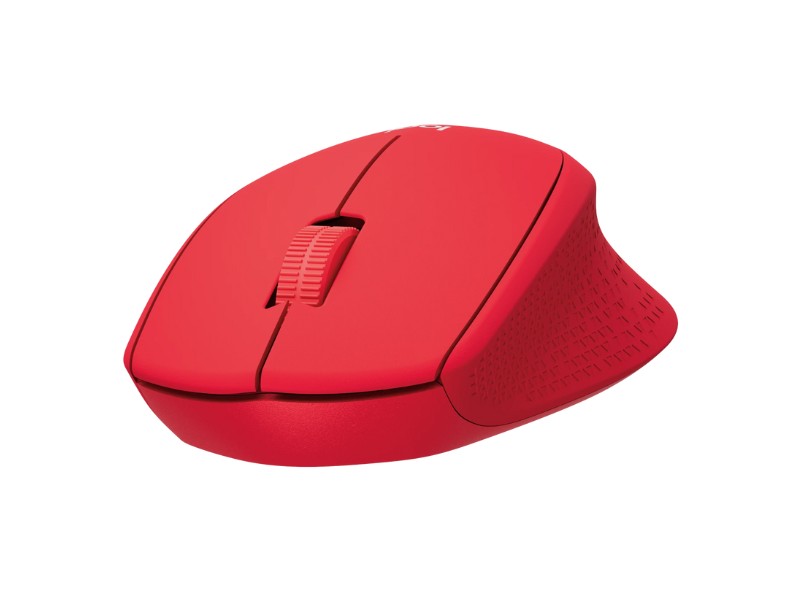 Chuột không dây Logitech M331 Silent - Màu đỏ