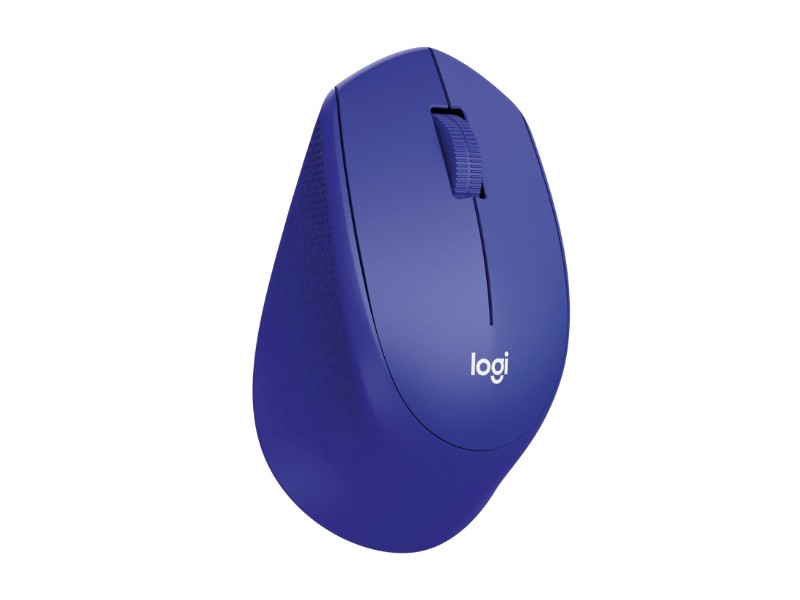 Chuột không dây Logitech M331 Silent - Màu Xanh Dương