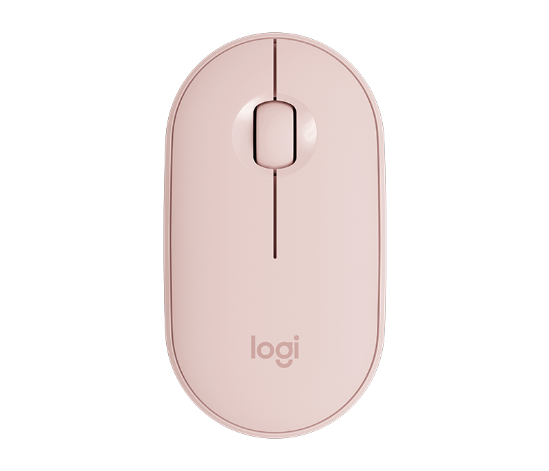 Chuột không dây Logitech Pebble M350 - Pink