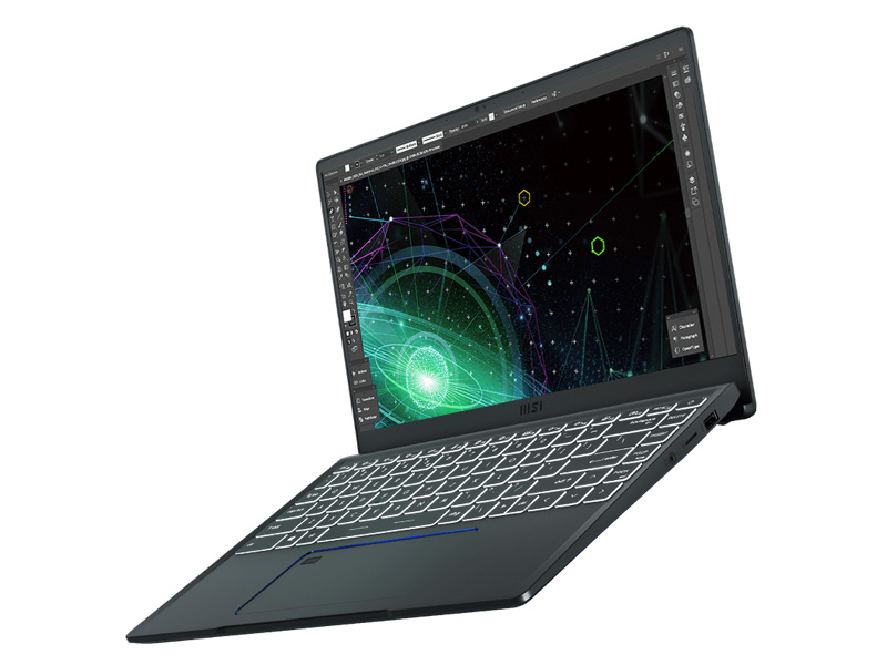 Laptop MSI Prestige 14 A11SCX 282VN  Grey