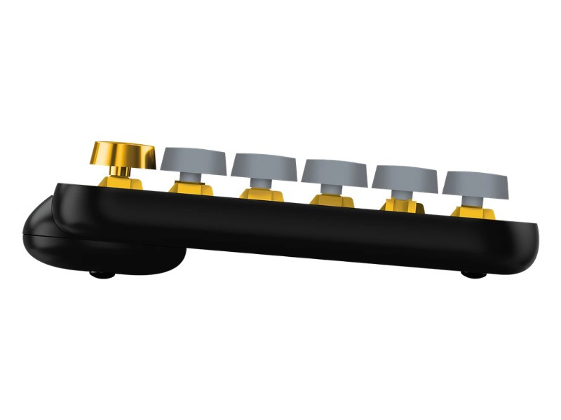 Bàn phím cơ không dây Logitech POP Keys VÀNG-ĐEN (BLAST-YELLOW)