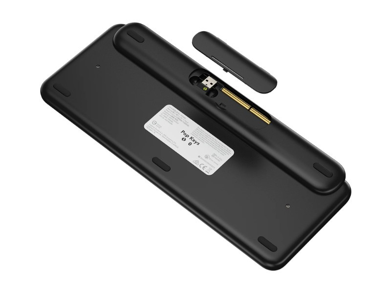 Bàn phím cơ không dây Logitech POP Keys VÀNG-ĐEN (BLAST-YELLOW)