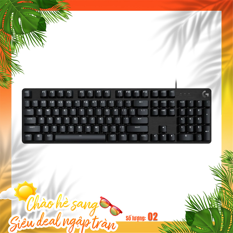 Bàn phím Logitech G413 SE Mechanical Gaming màu đen