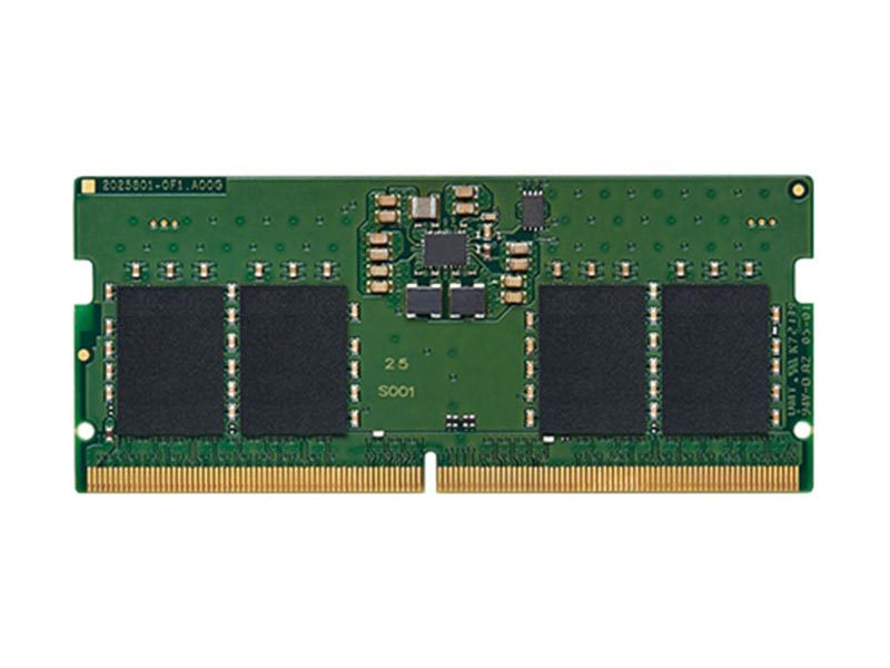Ram Laptop Kingston 8GB DDR5 4800MT/s Non-ECC CL40 SODIMM 1Rx16 (KVR48S40BS6-8) (1x8GB)