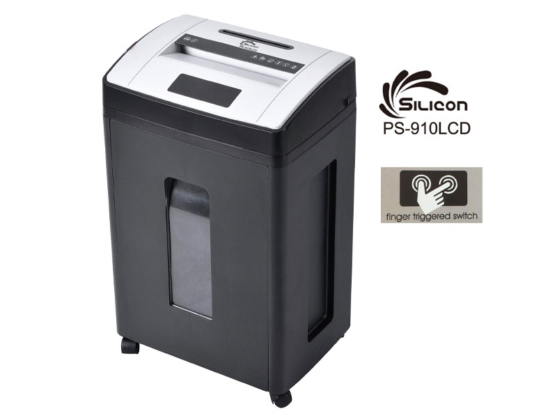 Máy huỷ tài liệu Silicon PS-910LCD điều khiển cảm ứng