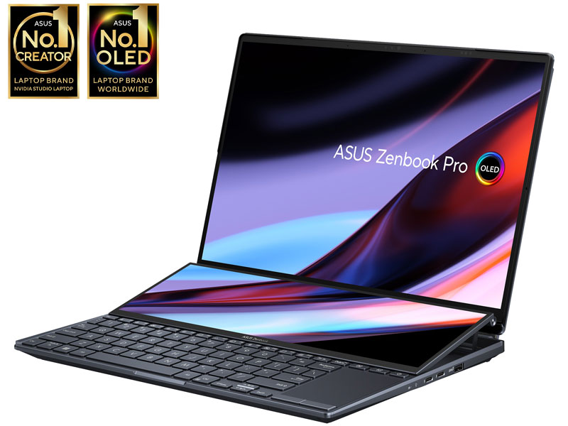 Laptop Asus Zenbook Pro 14 Duo OLED UX8402ZE-M3044W (i7-12700H | 16GB LPDDR5 | SSD 1TB | 14.5inch 2.8K | RTX 3050Ti 4GB | WIN 11)