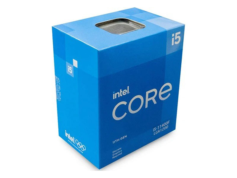 CPU Rocket Lake Intel Core i5-11400F Processor kèm quạt (12MB, up to 4.40GHz)