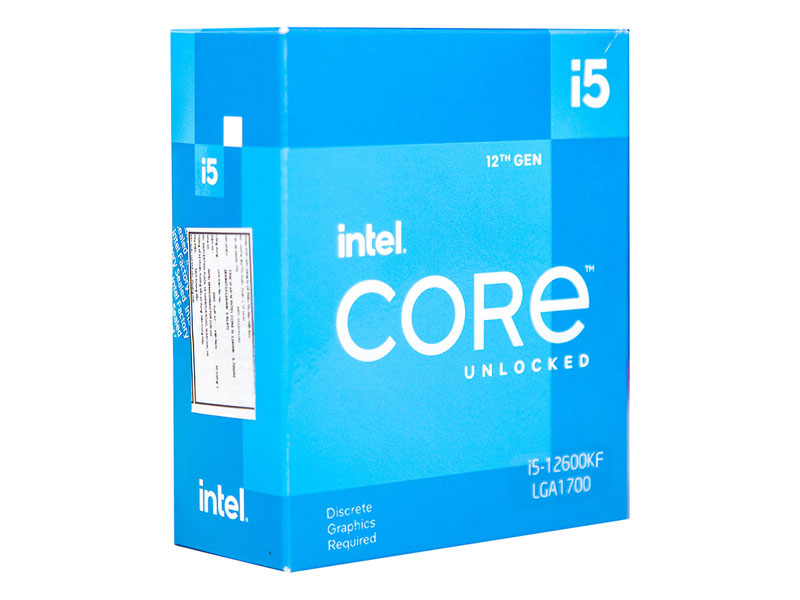 CPU Intel Core i5-12600KF Processor (20MB, up to 4.90GHz, 10 nhân 16 luồng)