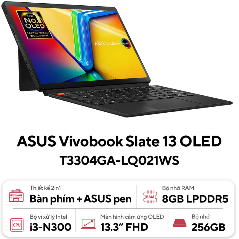 Laptop ASUS Vivobook 13 Slate OLED T3304GA-LQ021WS