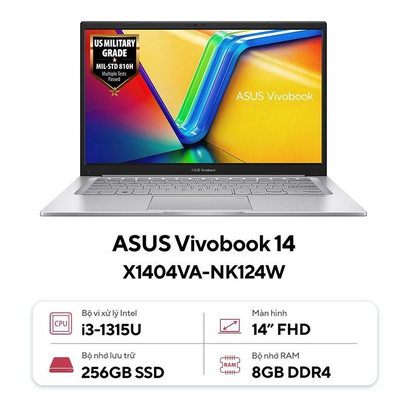 Laptop Asus Vivobook X1404VA-NK124W