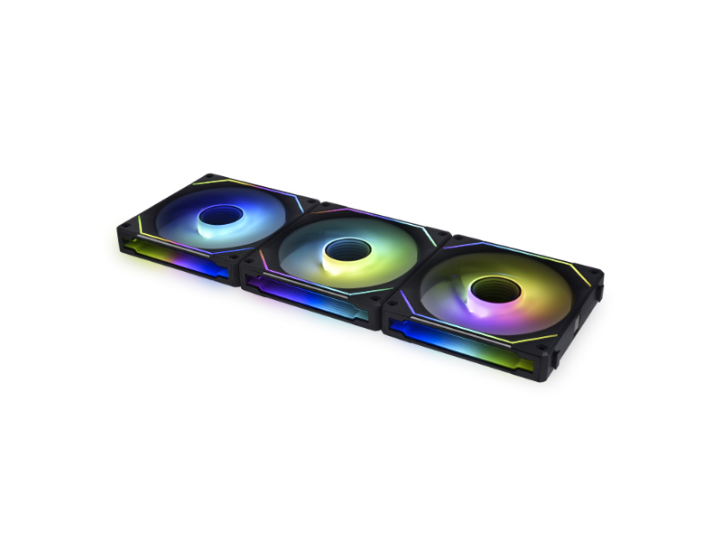 Quạt Máy Tính Lian Li UNI Fan SL Infinity 120 Triple Black ( Bộ 3 Fan Kèm Hub)