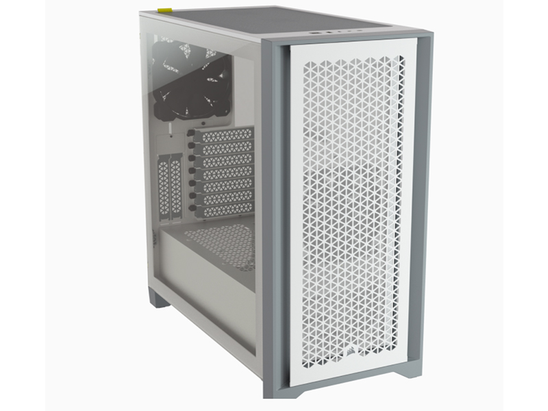 Vỏ máy tính Corsair 4000D Airflow TG White CC-9011201-WW
