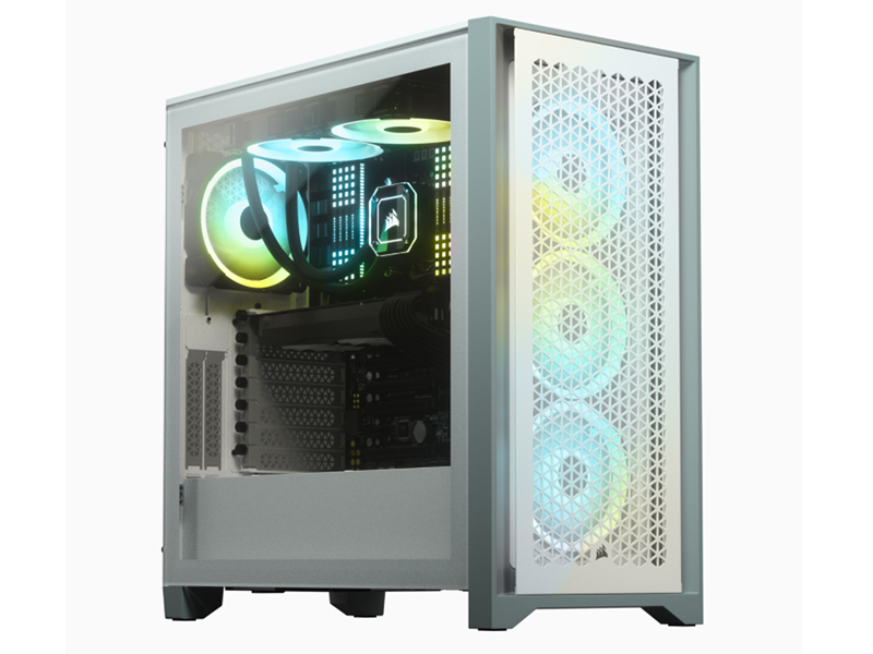 Vỏ máy tính Corsair 4000D Airflow TG White CC-9011201-WW