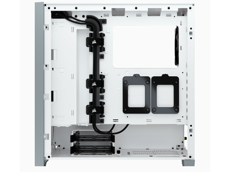 Vỏ máy tính Corsair 4000D Airflow TG White CC-9011201-WW