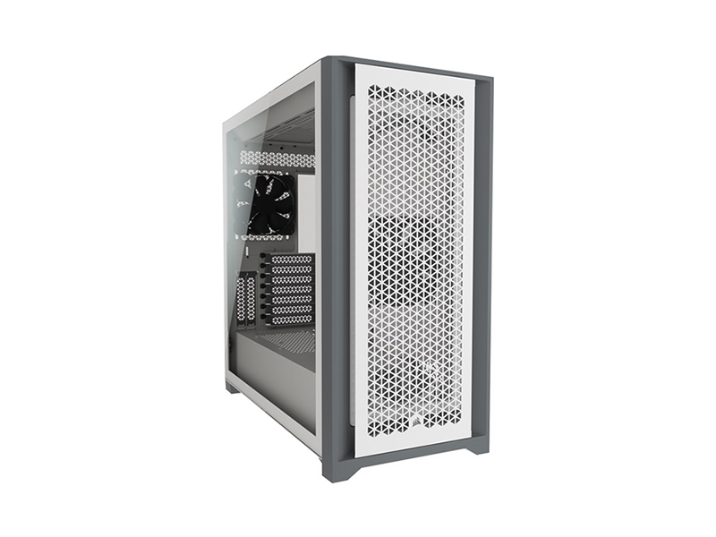 Vỏ case Corsair 5000D Airflow TG White (CC-9011211-WW)