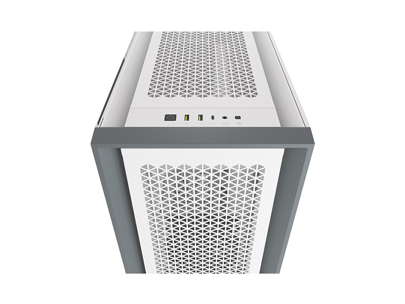 Vỏ case Corsair 5000D Airflow TG White (CC-9011211-WW)