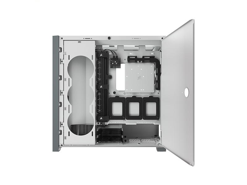 Vỏ case Corsair 5000D Airflow TG White (CC-9011211-WW)