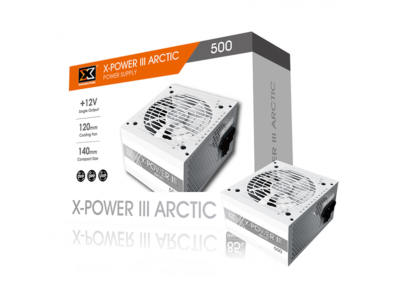 Nguồn máy tính XIGMATEK X-POWER III X-500 ARTIC White