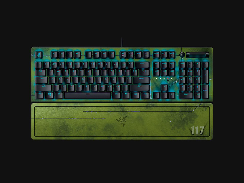 Bàn phím Razer BlackWidow V3 - Mechanical - HALO Infinite Edition (RZ03-03542600-R3M1)